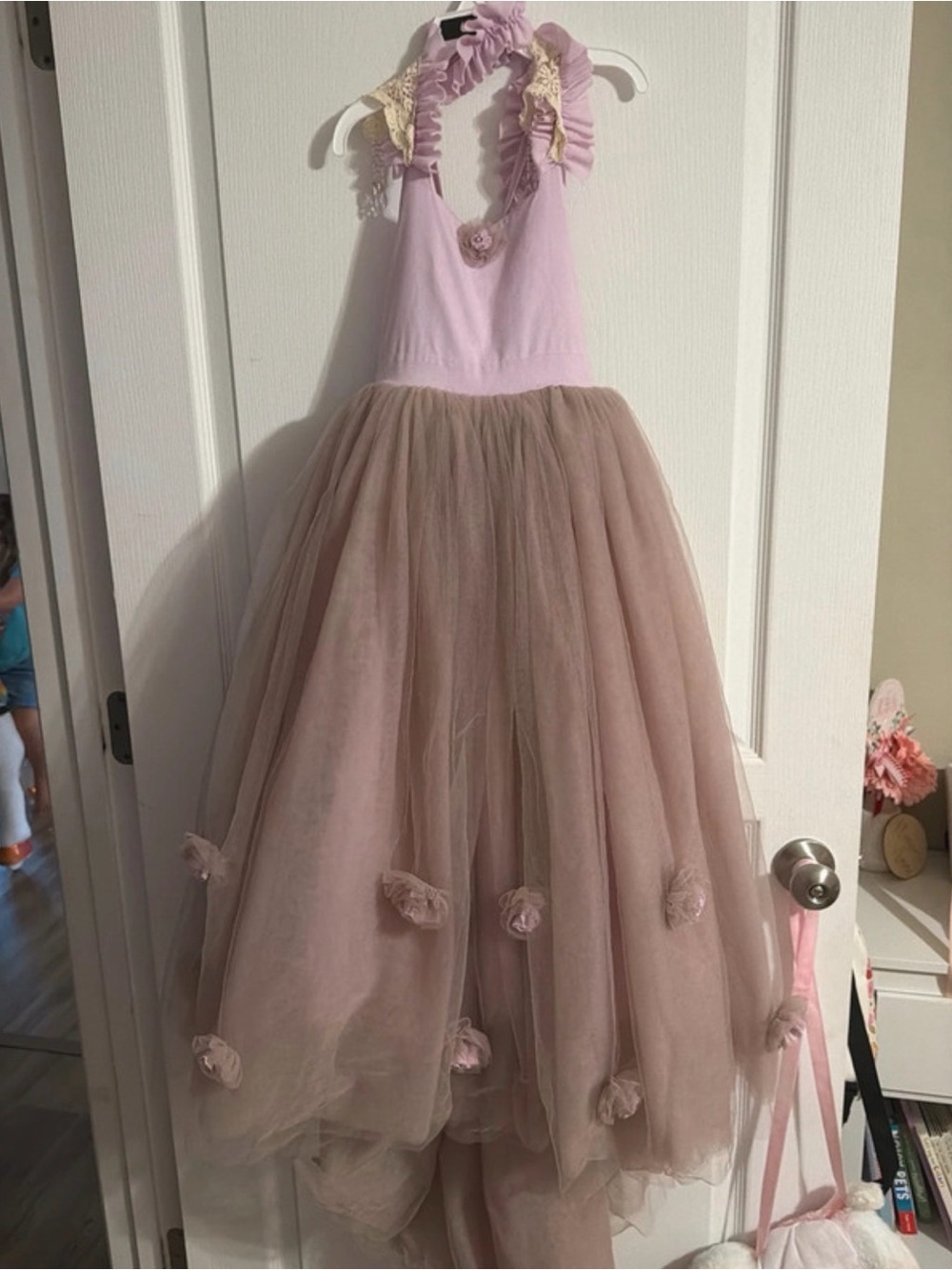 Dollcake Lavender and Mauve Tulle Halter Party Dress
